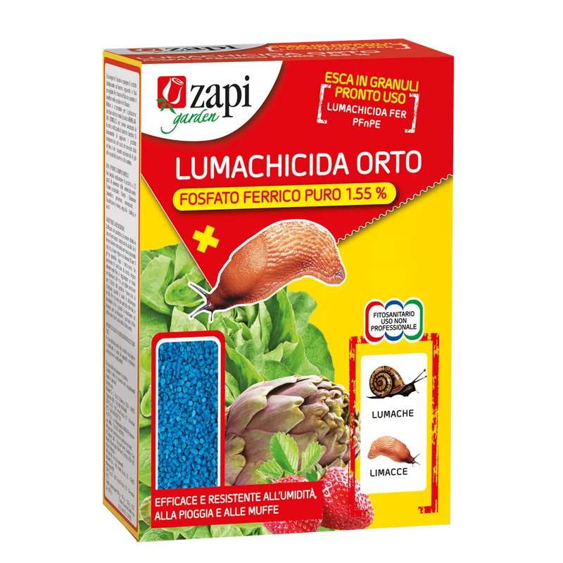 Esca lumachicida in granuli per orto Zapi Lumachicida Orto Blu 200 g