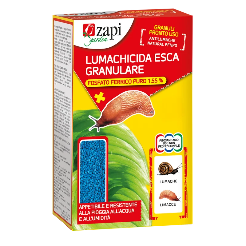 Esca lumachicida in granuli per lumache e limacce Zapi Lumachicida Esca 200 g