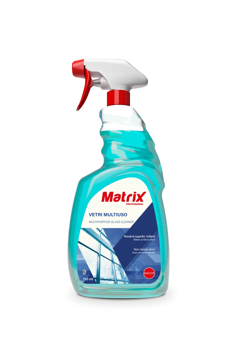 Detergente per vetri e multiuso Matrix Vetri Multiuso 6x750 ml DISPONIBILE IN 7 GIORNI LAVORATIVI