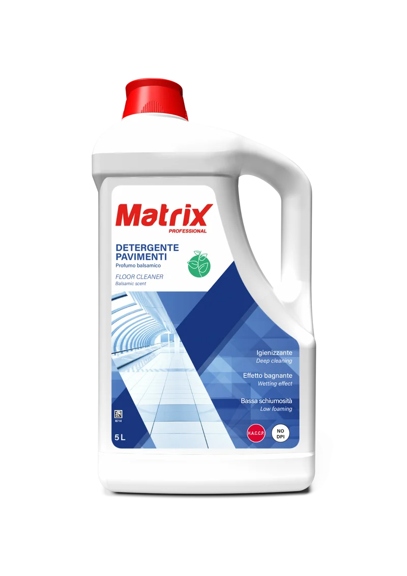Sgrassatore igienizzante per pavimenti Matrix Sgrassatore Pavimenti 2x5 litri DISPONIBILE IN 7 GIORNI LAVORATIVI