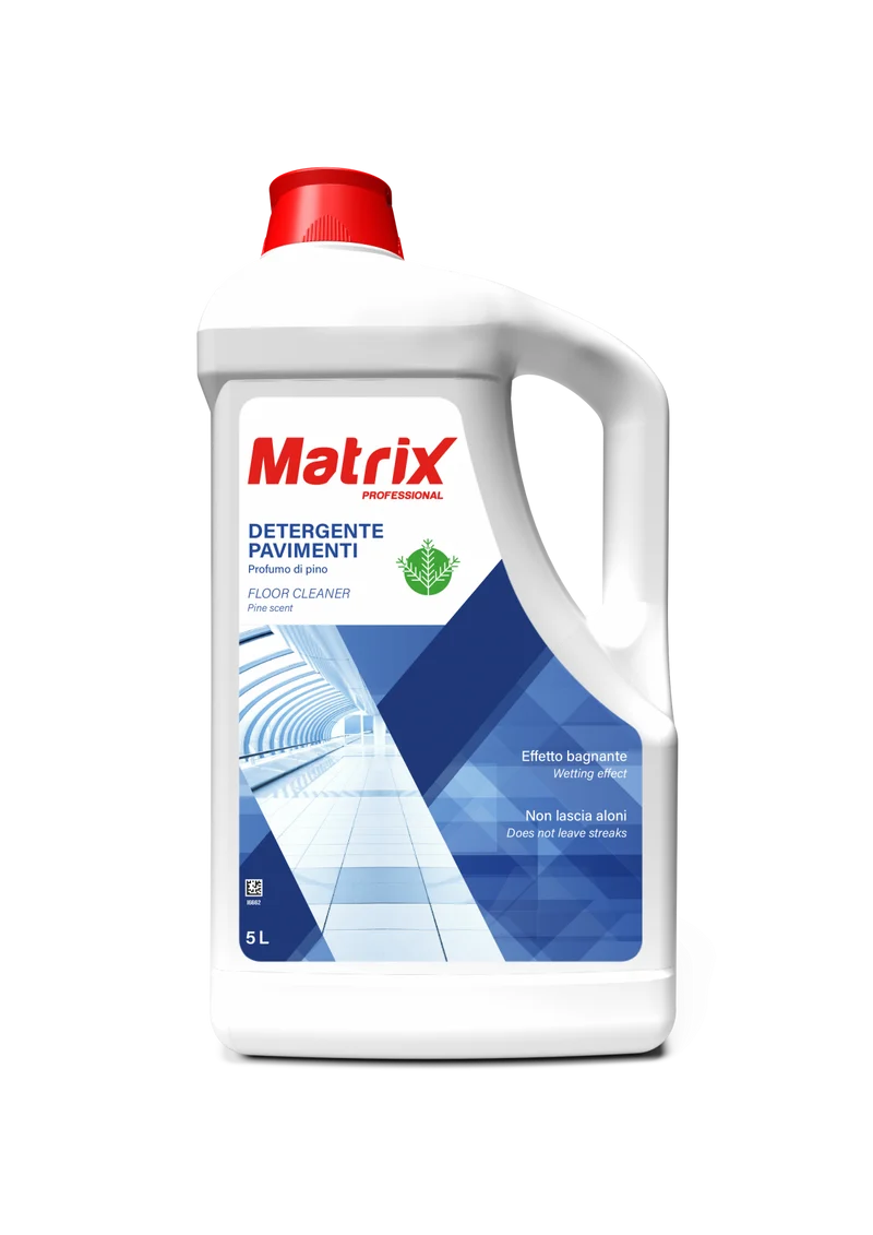 Detergente profumato per pavimenti Matrix Pavimenti Pino 5 litri DISPONIBILE IN 7 GIORNI LAVORATIVI