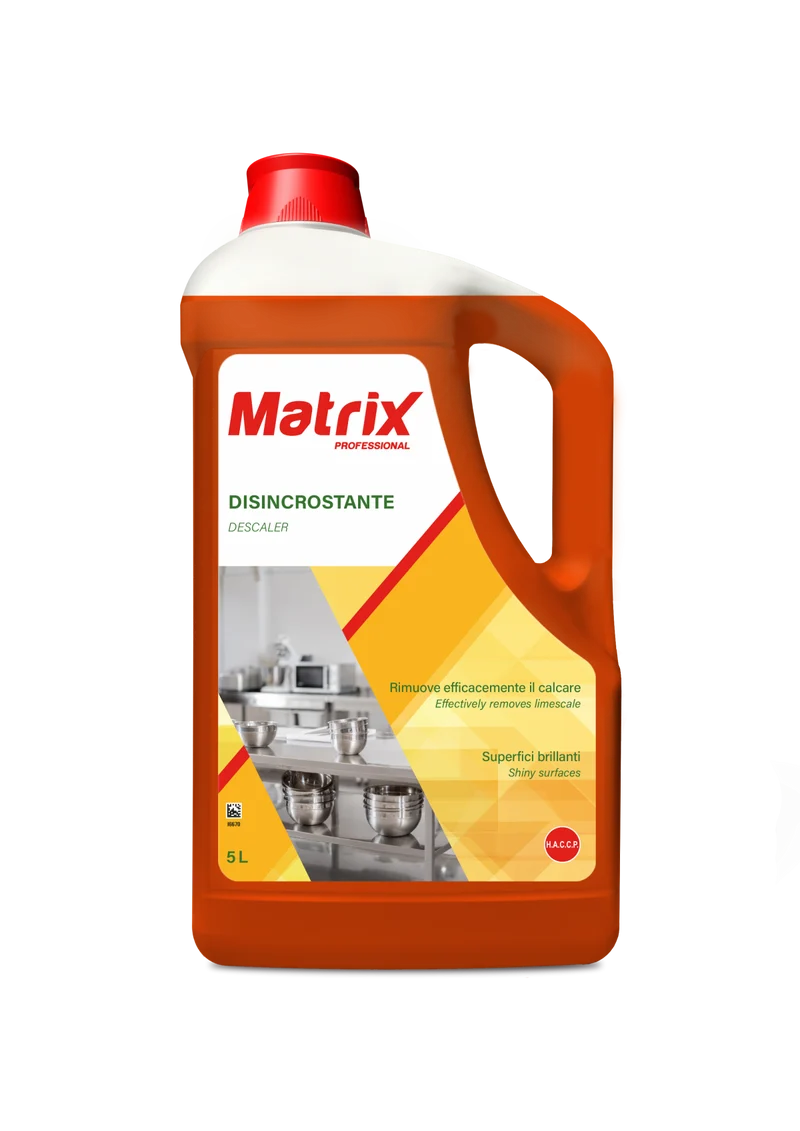 Disincrostante acido per lavastoviglie Matrix Disincrostante 2x5 litri DISPONIBILE IN 7 GIORNI LAVORATIVI