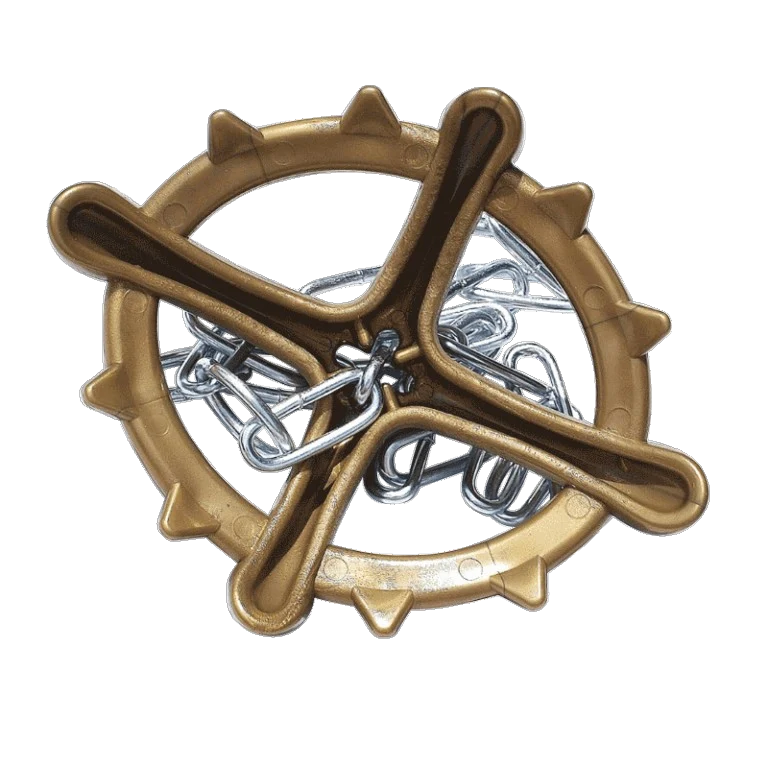 Porkyplay goud truffelgeur - met ketting