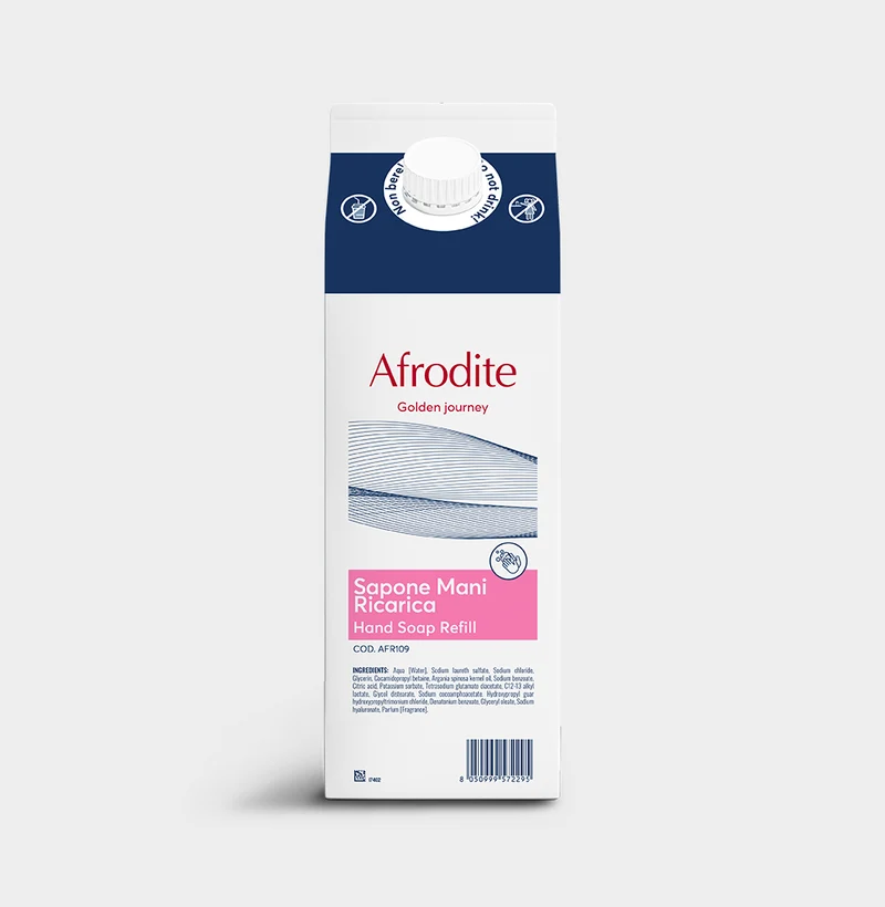 Sapone mani per hotel Beauty Escape Afrodite Hand Soap 1 litro DISPONIBILE IN 7 GIORNI LAVORATIVI