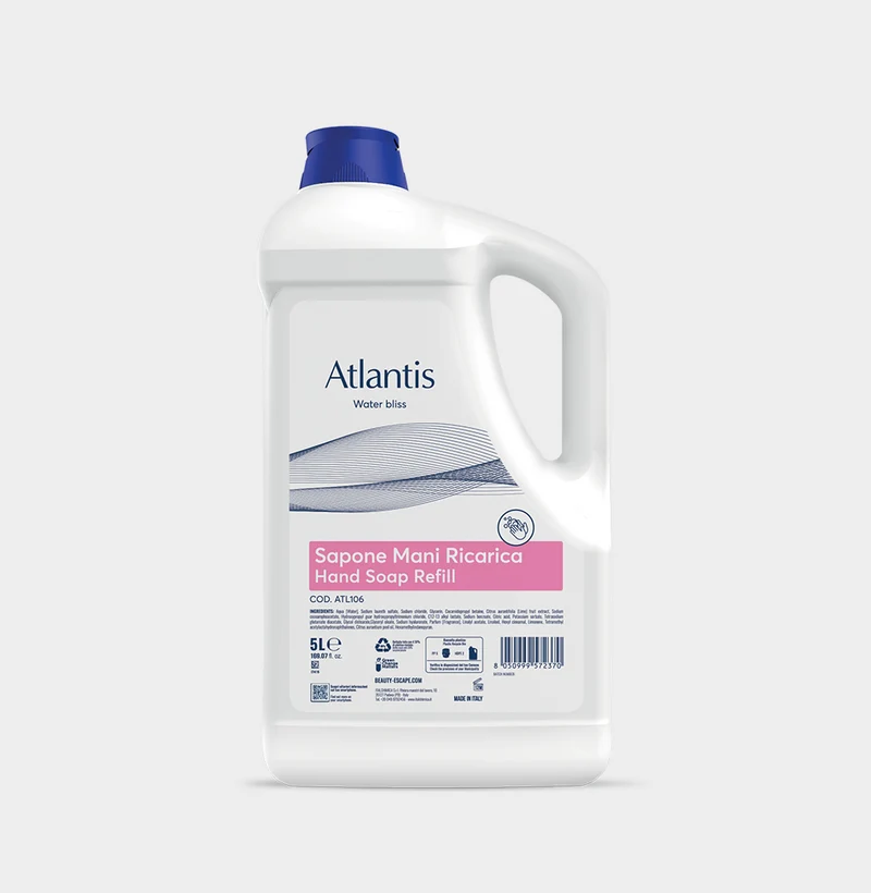 Sapone mani per hotel Beauty Escape Atlantis Hand Soap 5 litri DISPONIBILE IN 7 GIORNI LAVORATIVI