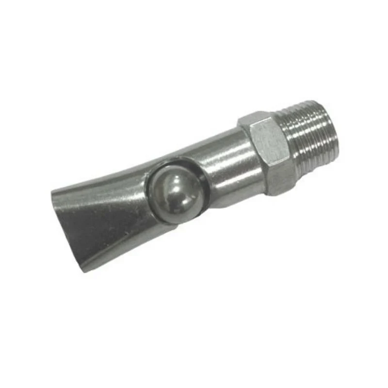 RVS Venke bijtbalnippel VLV 1/2''