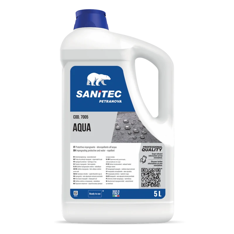 Protettivo impregnante idrorepellente Sanitec Aqua 5 litri DISPONIBILE IN 7 GIORNI LAVORATIVI