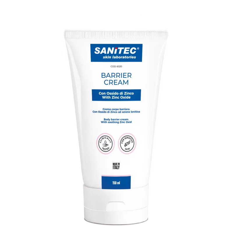 Crema barriera all'ossido di zinco Sanitec Barrier Cream 150 ml DISPONIBILE IN 7 GIORNI LAVORATIVI