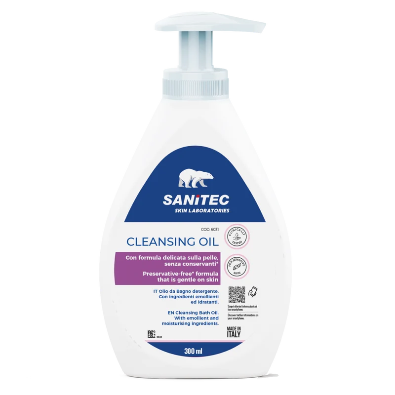 Olio detergente da bagno Sanitec Cleansing Oil 12x300 ml DISPONIBILE IN 7 GIORNI LAVORATIVI