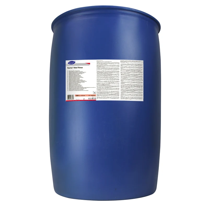 Additivo di risciacquo per dispositivi medici Diversey Suma Med Rinse 200 litri DISPONIBILE IN 7 GIORNI LAVORATIVI