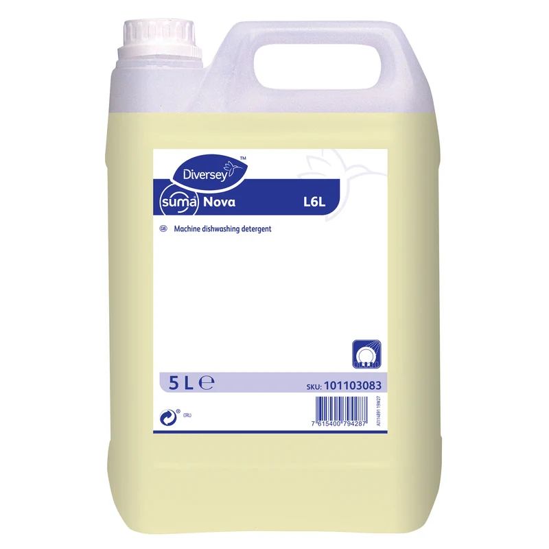 Detergente lavastoviglie per acque dure Diversey Suma Nova L6L 2x5 litri DISPONIBILE IN 7 GIORNI LAVORATIVI