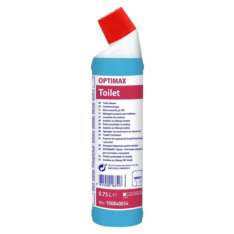 Detergente disincrostante quotidiano per bagno Diversey OPTIMAX Toilet 6x750 ml DISPONIBILE IN 7 GIORNI LAVORATIVI