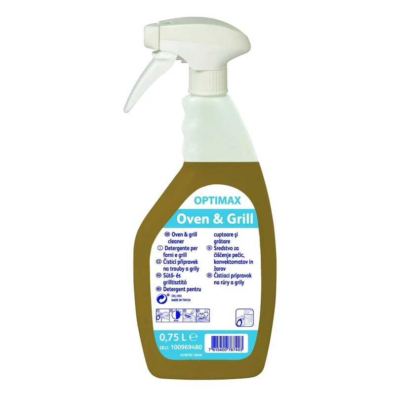 Detergente per forni, grill e friggitrici Diversey OPTIMAX Oven & Grill 750 ml DISPONIBILE IN 7 GIORNI LAVORATIVI