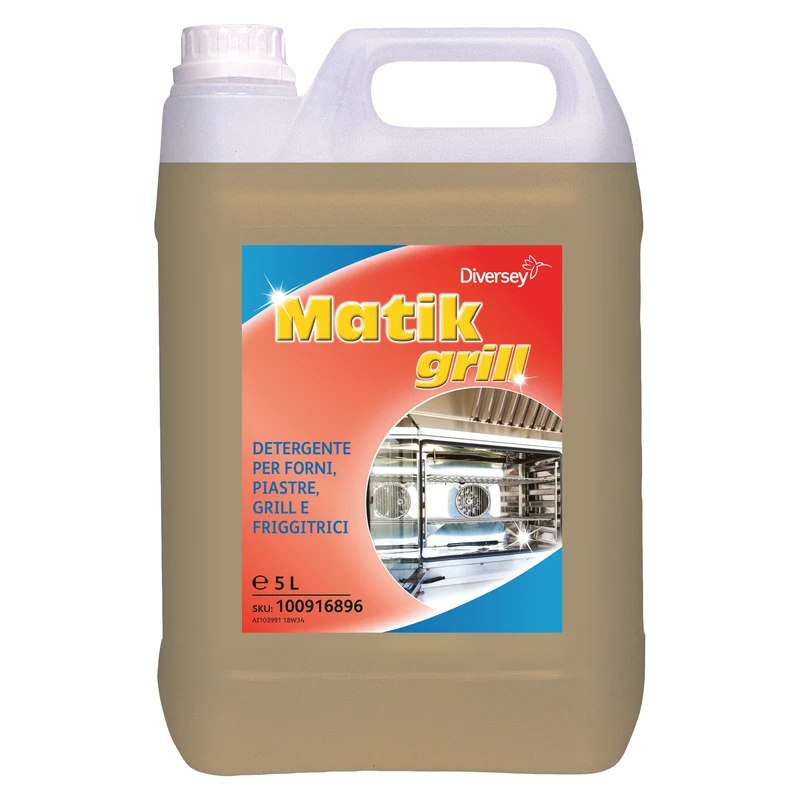Detergente per forni Diversey Matik Grill 5 litri DISPONIBILE IN 7 GIORNI LAVORATIVI