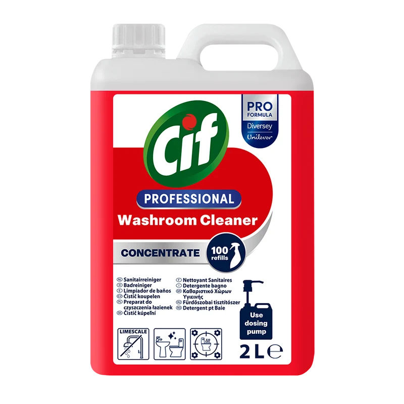 Detergente concentrato per bagno Diversey Cif Professional 2x2 litri DISPONIBILE IN 7 GIORNI LAVORATIVI