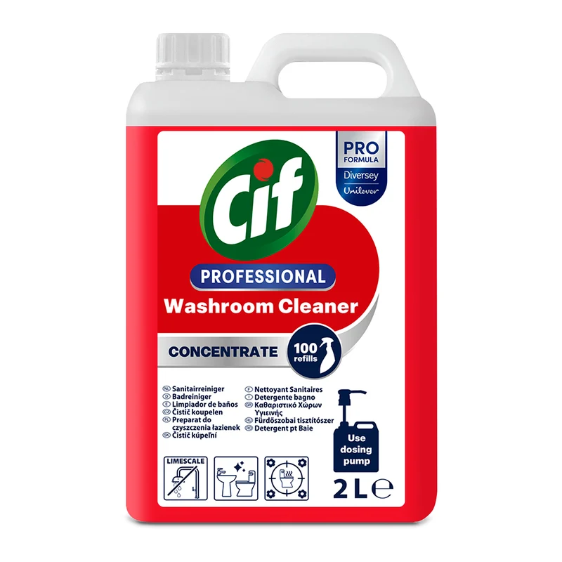 Detergente concentrato per bagno Diversey Cif Professional 2 litri DISPONIBILE IN 7 GIORNI LAVORATIVI