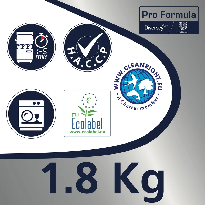 Pastiglie ecologiche 3 in 1 per lavastoviglie Diversey Svelto Tutto in 1 Eco Tablets 5x100 pastiglie DISPONIBILE IN 7 GIORNI LAVORATIVI