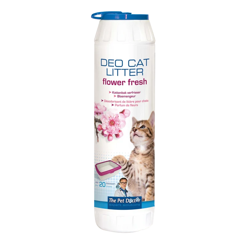 The Pet Doctor Deo Cat Litter Flower Fresh 750 g