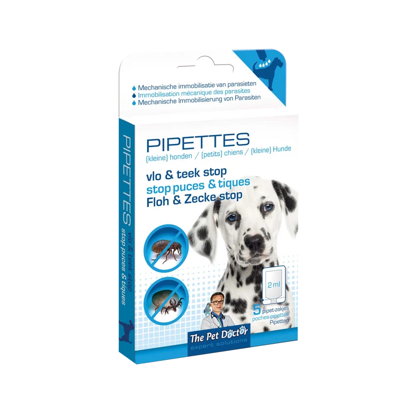 The Pet Doctor Vlo & Teek Stop Pipettes Hond