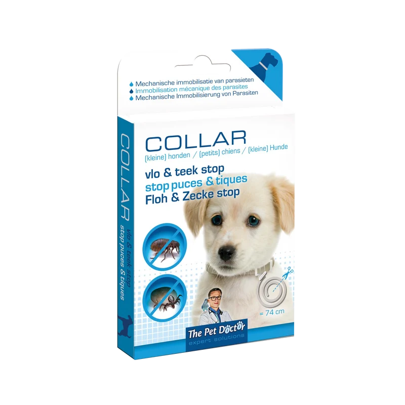 The Pet Doctor Vlo & Teek Stop Halsband Hond 74 cm