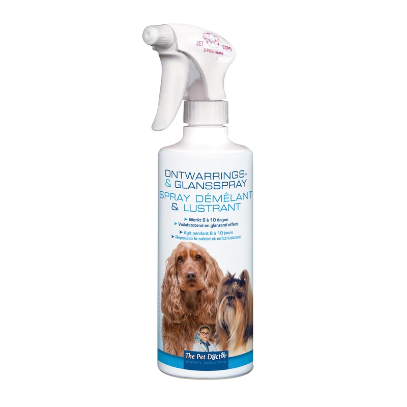 TPD Ontwarrings- en Glansspray Hond 500 ml