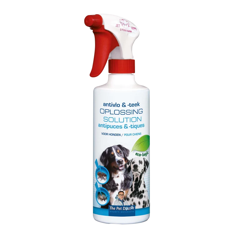 Anti-Vlo en Teekoplossing (5897B)- TPD Hond 500 ml