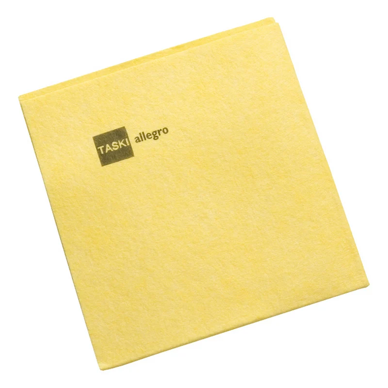 Panno multiuso in tessuto-non-tessuto Diversey TASKI Allegro Giallo 1 pezzo DISPONIBILE IN 7 GIORNI LAVORATIVI