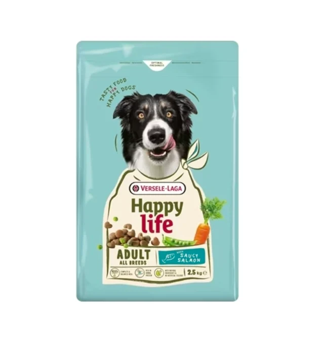 Saumon adulte Happy Life 2 x 2.5 kg - Versele Laga