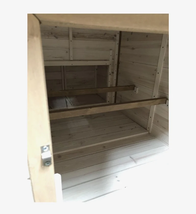 Duvo+ Woodland Poulailler Darci 1 Chalet - 136 x 90 x 99 cm