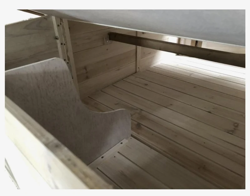 Duvo+ Woodland Poulailler Darci 1 Chalet - 136 x 90 x 99 cm