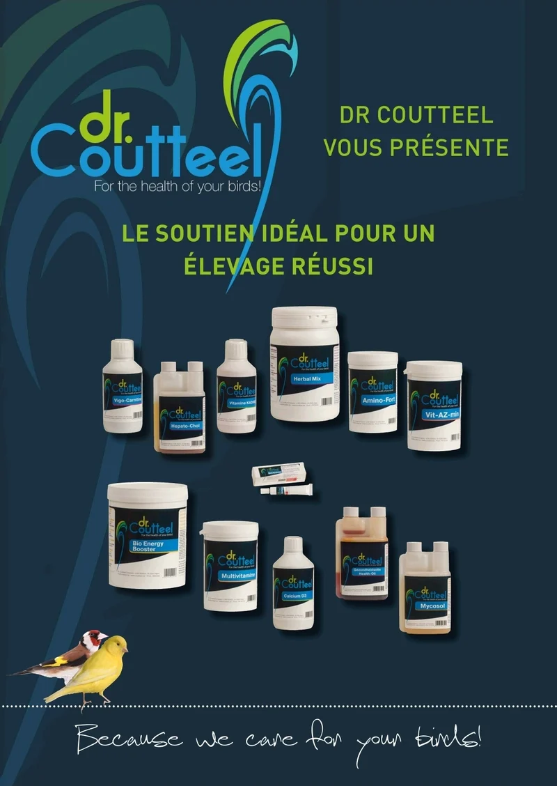 Bird Pedicure 10g - Pommade Soin des Pattes - Dr Coutteel