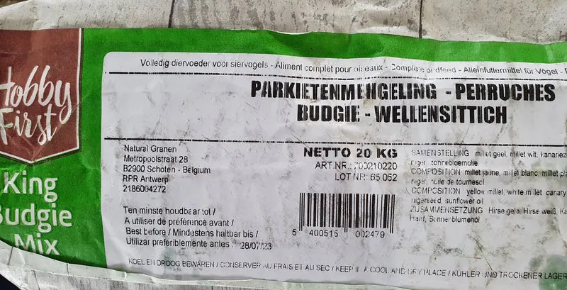 Mélange Qualité Perruches 5kg