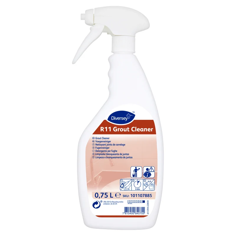 Detergente per le fughe Diversey Room Care R11 R11 6x750 ml DISPONIBILE IN 7 GIORNI LAVORATIVI