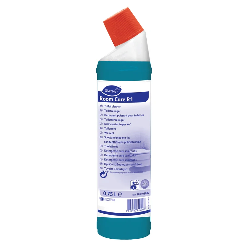 Detergente per WC Diversey Room Care R1 R1 6x750 ml DISPONIBILE IN 7 GIORNI LAVORATIVI