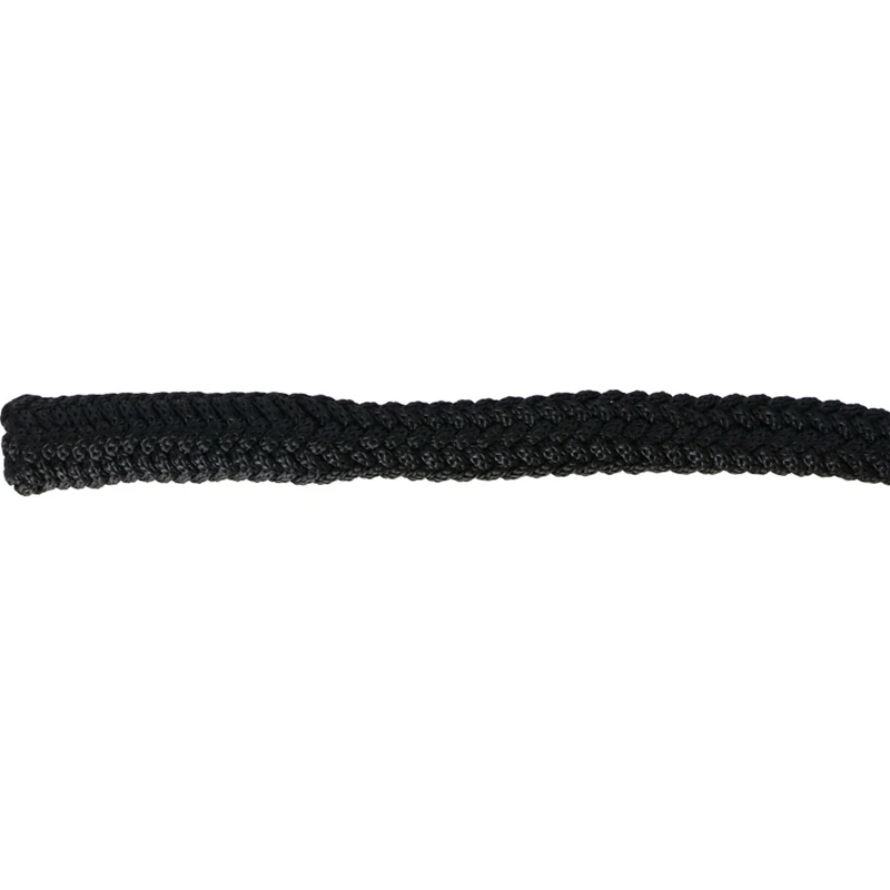 Bucas Corde pour Licol Comfort avec Mousqueton Noir/Noir