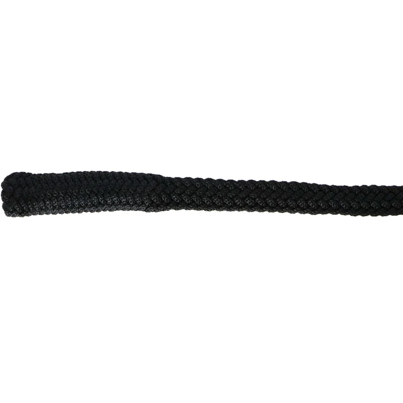 Bucas Corde pour Licol Comfort avec Crochet Panique Noir/Noir