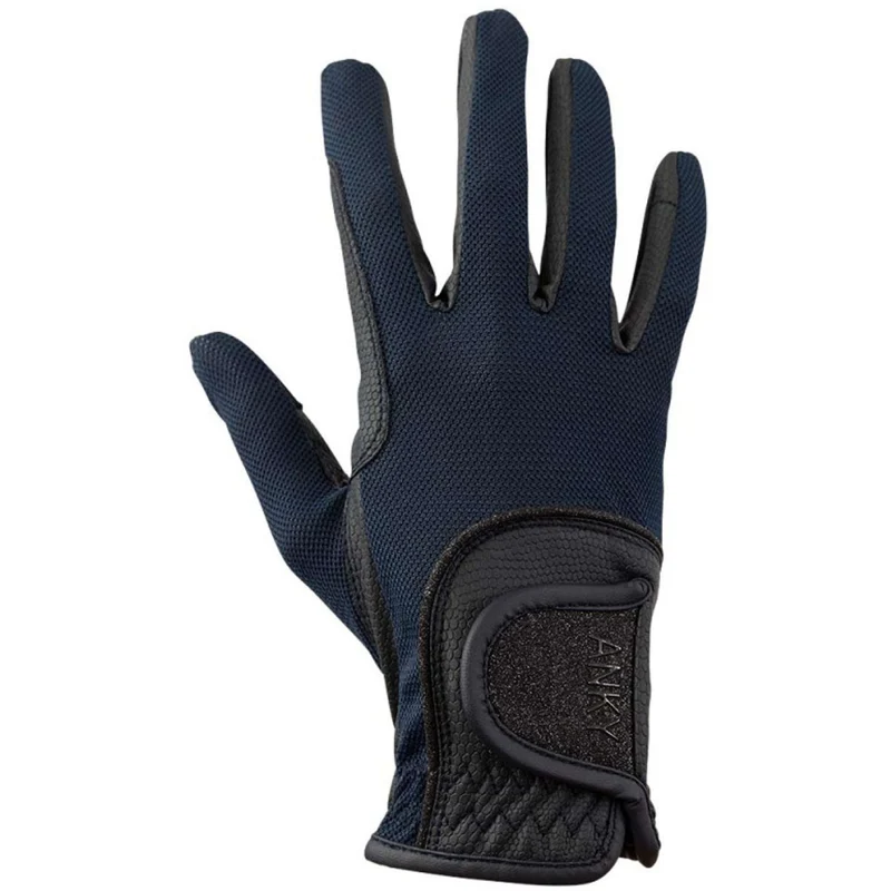 ANKY Gants d'Équitation Technical Mesh Marin