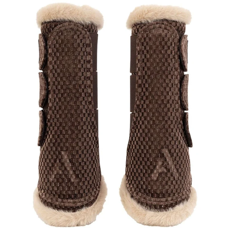 ANKY Dressage Boots Check Velvet ATB25005 Deep Taupe