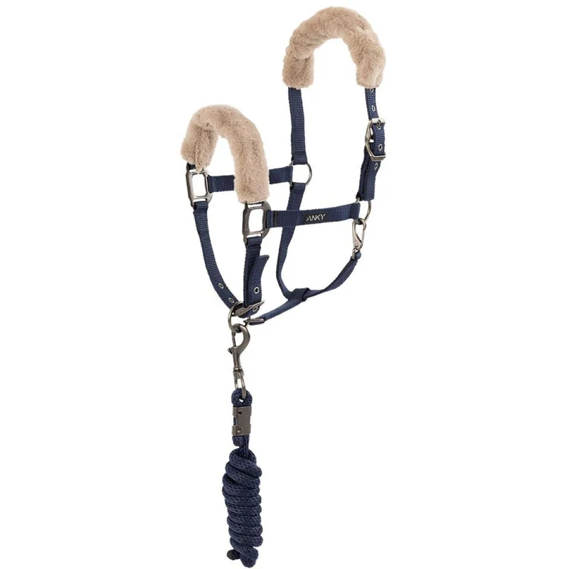 ANKY Ensemble Licol Check Velvet ATH25002 Midnight Blue