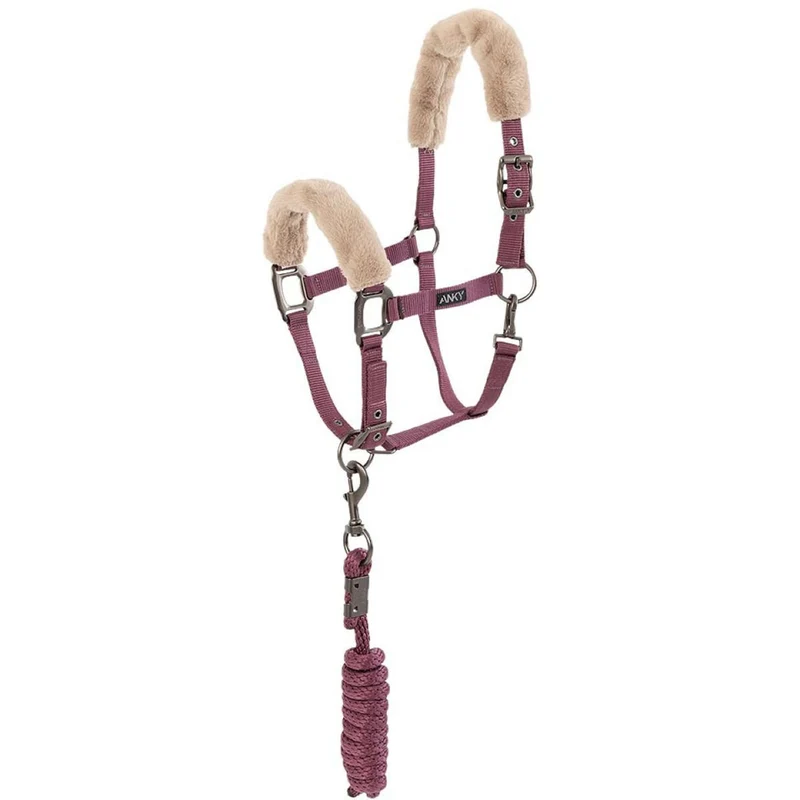 ANKY Ensemble Licol Check Velvet ATH25002 Mellow Mauve