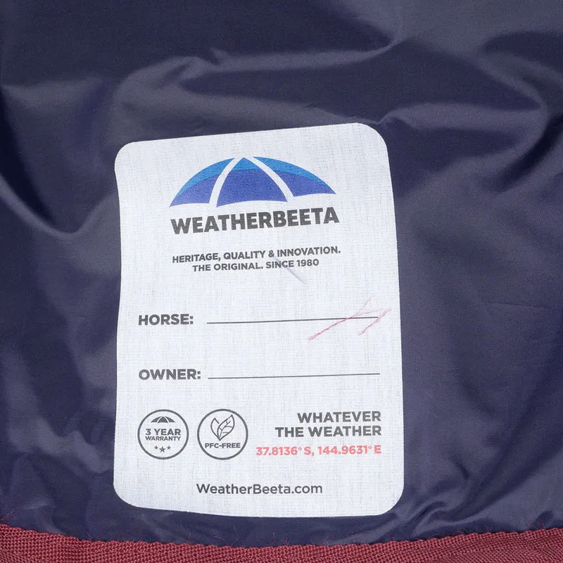 WeatherBeeta ComFiTec Essential Turnout Combo 50g Marine/Bordeaux