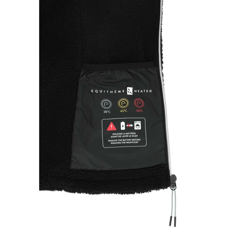 EQUITHÈME Chauffe-corps Chauffant Valery Noir