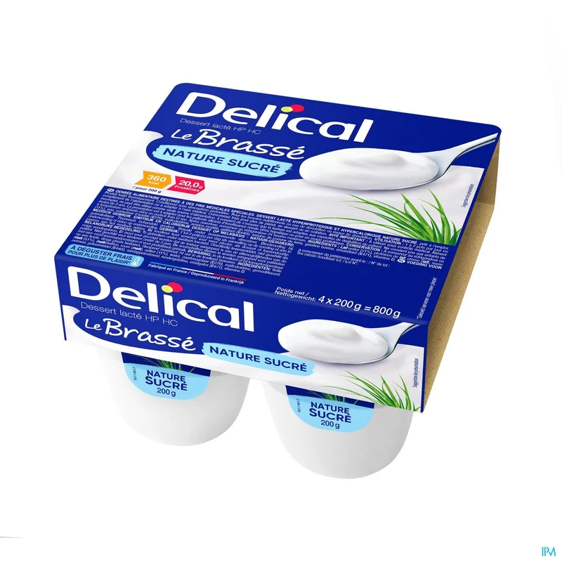 Delical Le Brasse Natuur 4x200g
