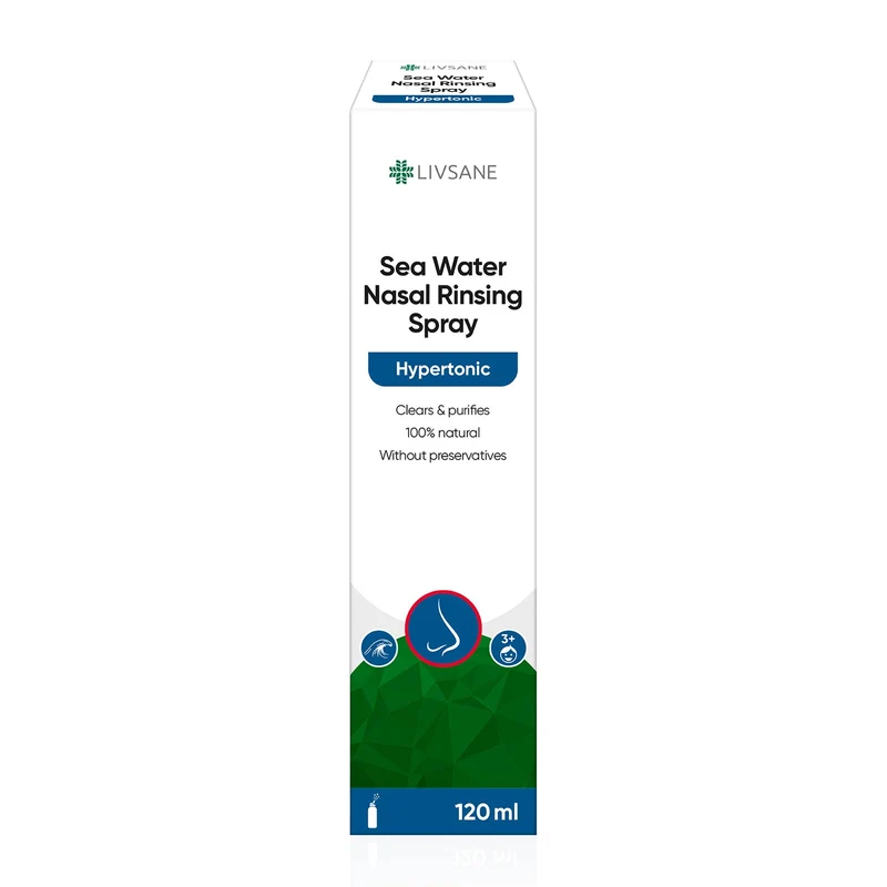 LIVSANE Nasal Hypertone Neusspray 120ml