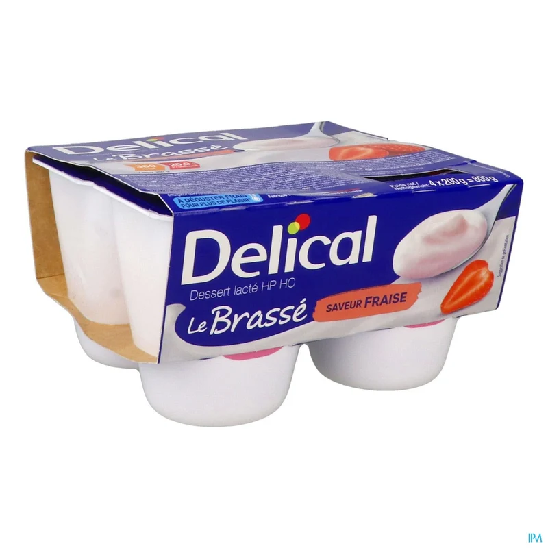 Delical Le Brasse Aardbei 4x200g