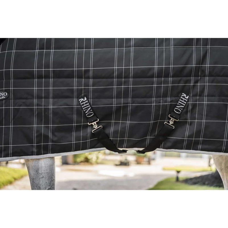 Rhino Stable 350g Varilayer Black/Grey/White Check/Gray