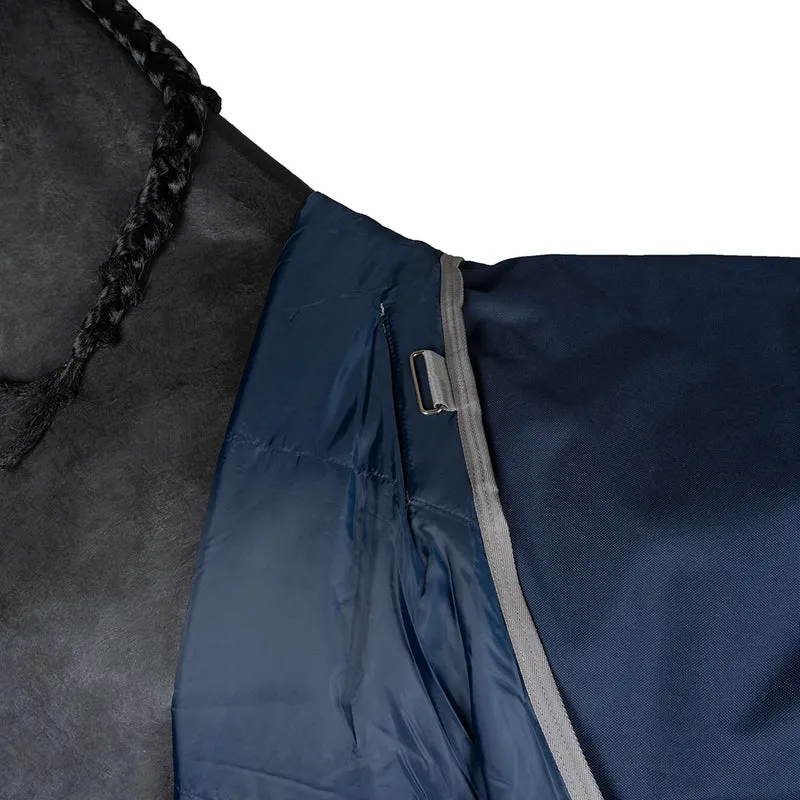 Amigo Turnout Rug FieldSafe Plus 1200D 50g Navy/Titanium Grey/Silver