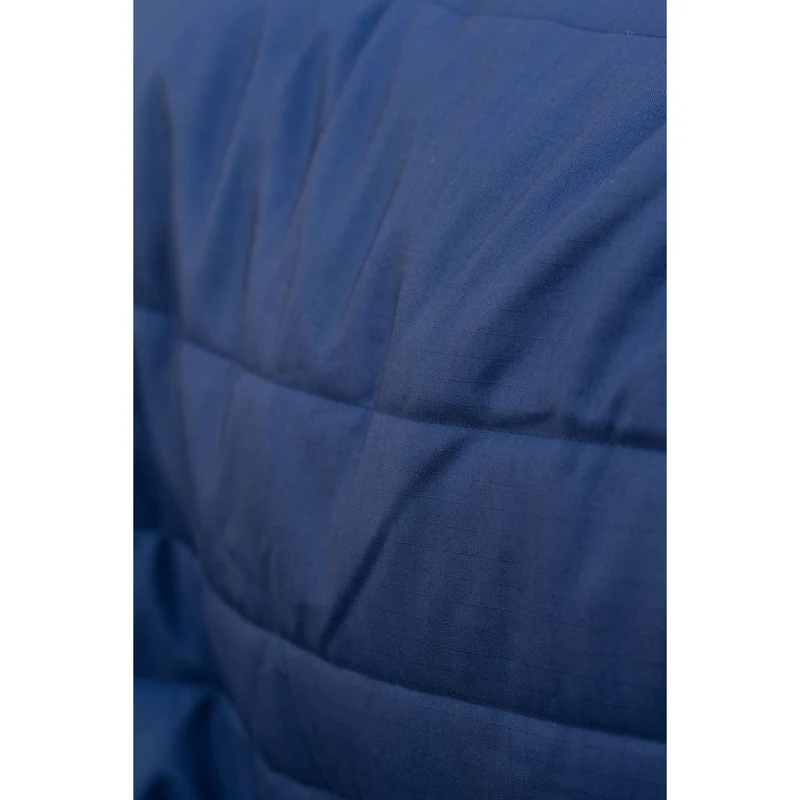 Rambo Optimo Couverture d'Écurie Plus 200g Navy/Thunderstorm Grey/Silver