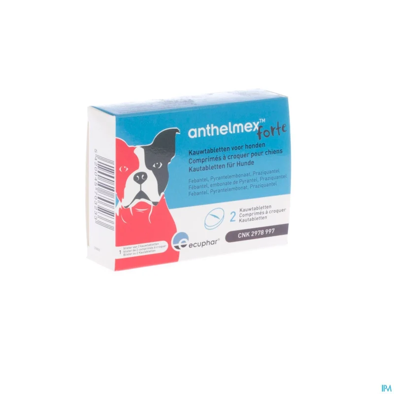 Anthelmex Forte Kauwtabl. Hond 2
