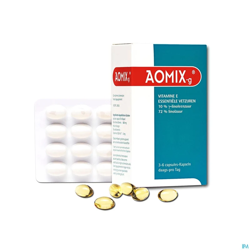 Aomix-G | 80 capsules | Teunisbloemolie en Vitamine E
